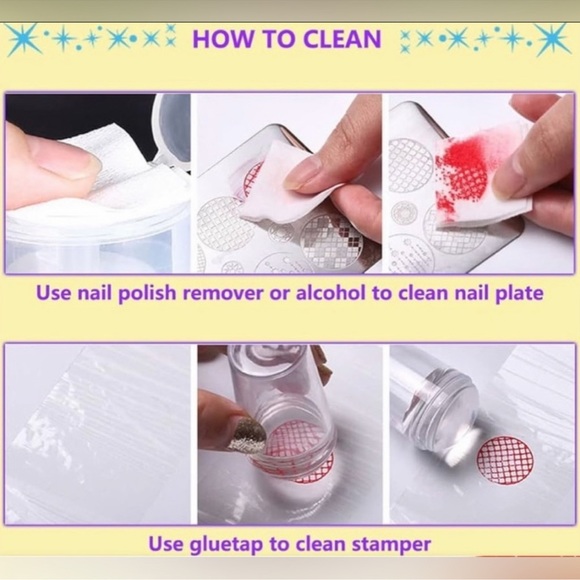 $5 BEE NAIL STAMPING PLATE. STAINLESS STEEL WITH PLASTIC BASE. NEW. $5 IF BUND - Picture 12 of 16